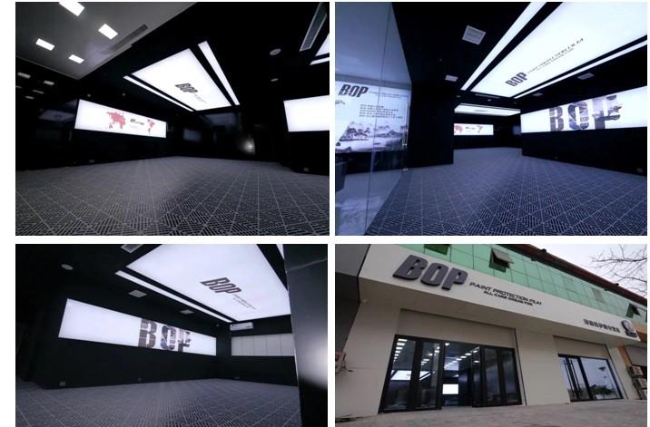 BOP paint protection film show2